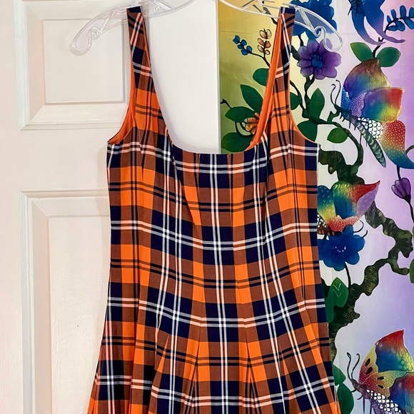NWOT Staud Wells Maxi Dress Poppy Plaid 🌟Rare🌟 - Picture 9 of 16
